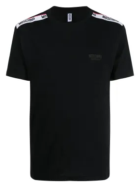 CAMISETA TAPE HOMBROS NEGRA