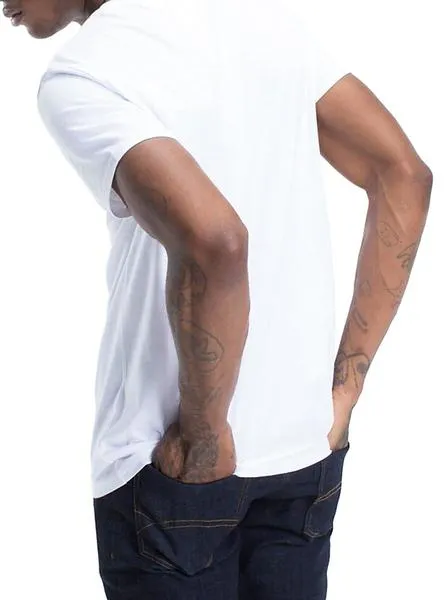 camiseta tommy jeans original blanco para hombre