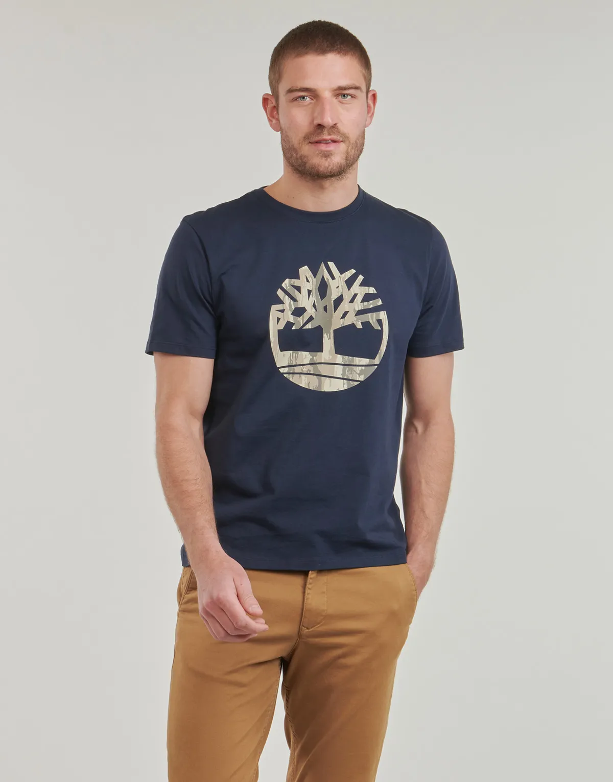 Camo Tree Logo Short Sleeve Tee