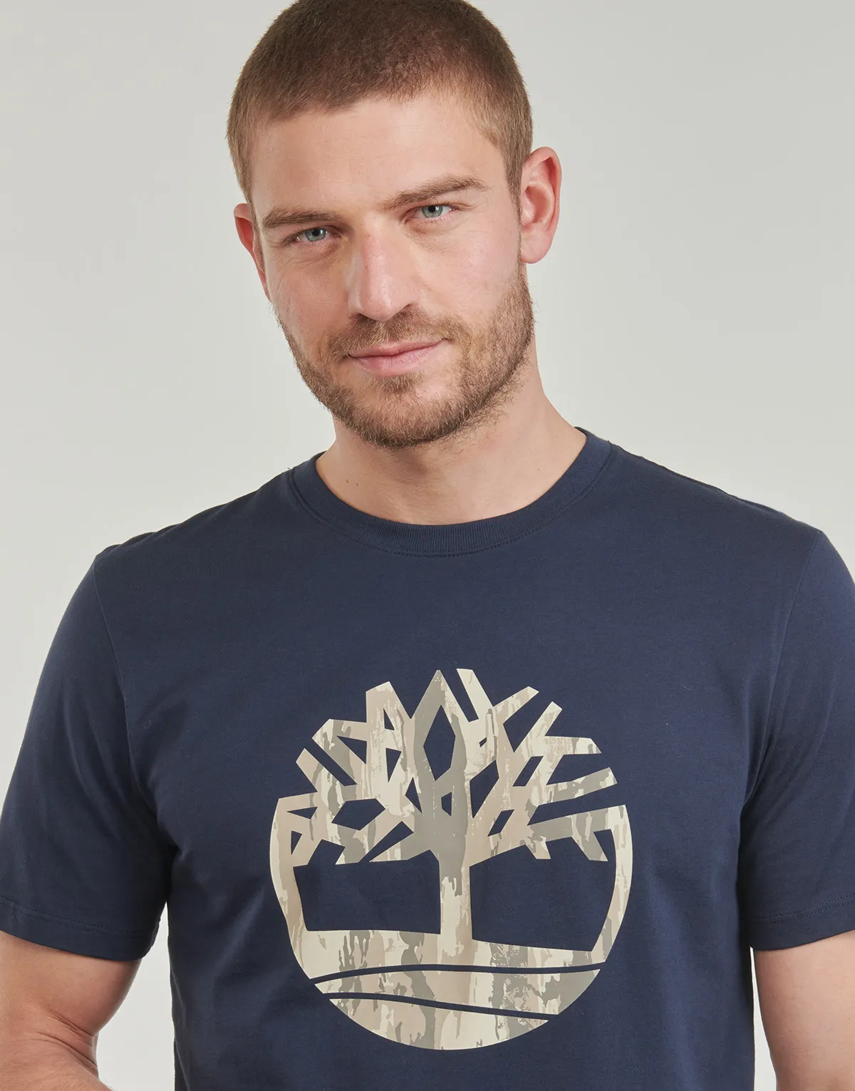 Camo Tree Logo Short Sleeve Tee