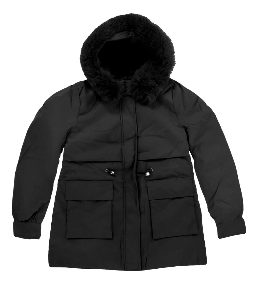 Campera Parka Impermeable Mujer Desmontable Nieve 2 En 1 Hhp