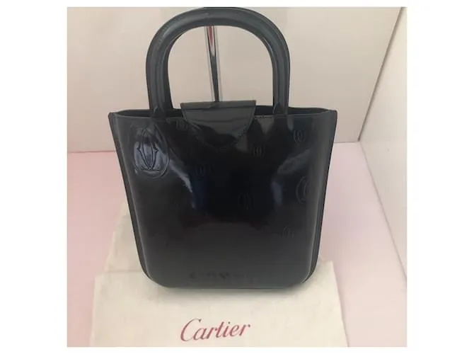 Cartier Bolsos de mano Negro 