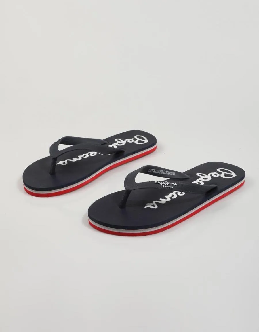  chanclas PEPE JEANS Bay en Azul marino 81657