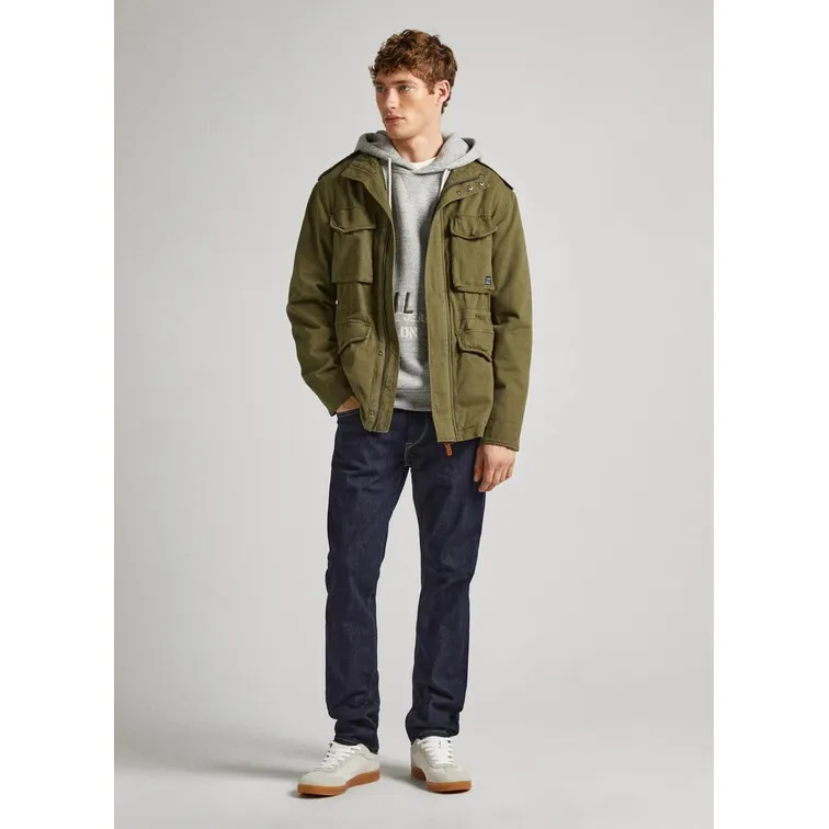 CHAQUETA CARGO EN ALGODÓN HOMBRE PEPE JEANS