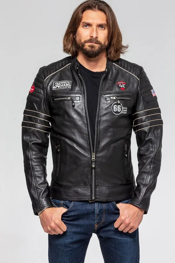 Chaqueta Hombre 24H Le Mans Iron Sheep Crown Black