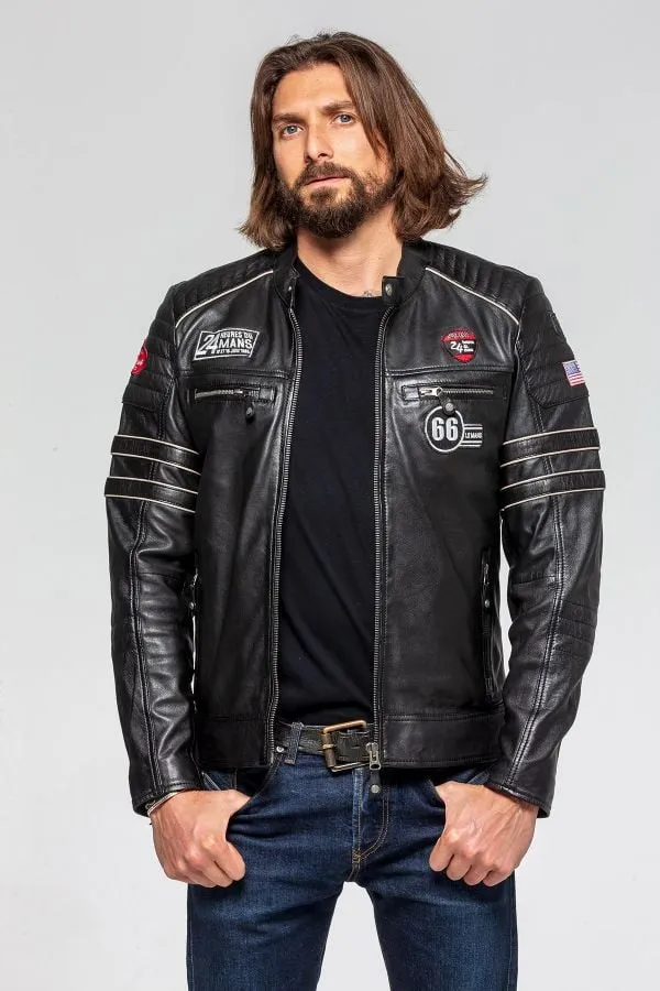 Chaqueta Hombre 24H Le Mans Iron Sheep Crown Black