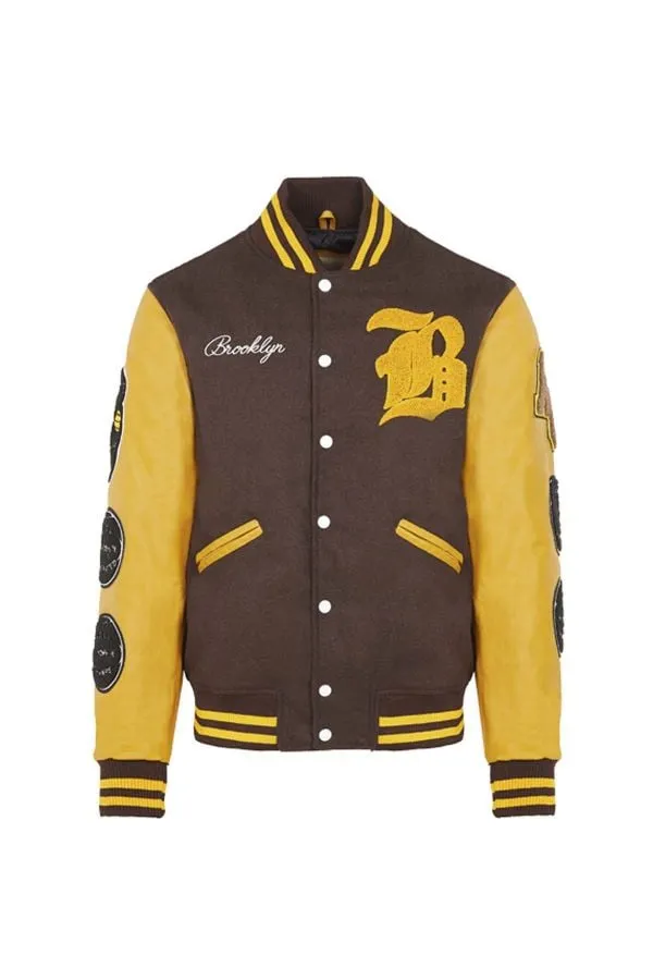 Chaqueta Hombre American College Ac-5 Brown/Yellow