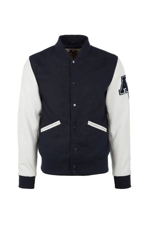 Chaqueta Hombre American College Ref 70 Navy/White