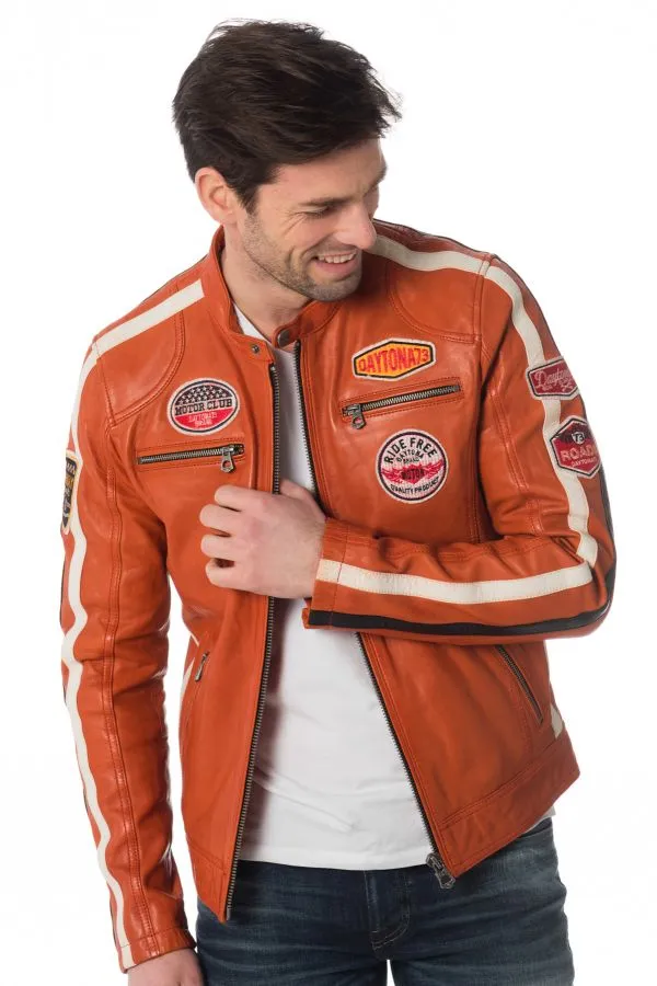 Chaqueta Hombre Daytona Oliver Sheep Atlas Veg Burnt Orange