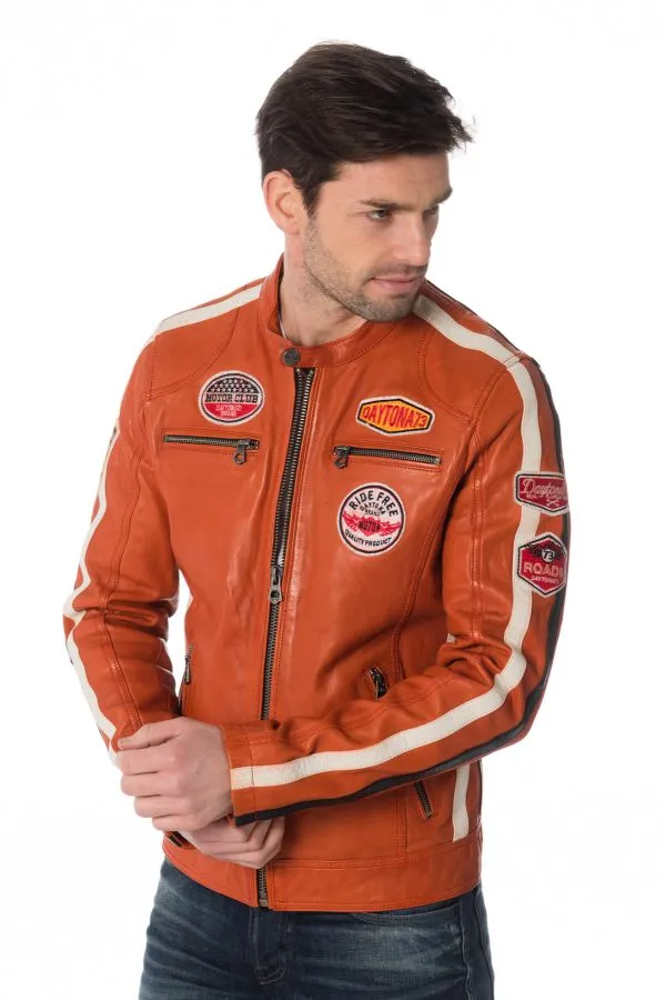 Chaqueta Hombre Daytona Oliver Sheep Atlas Veg Burnt Orange