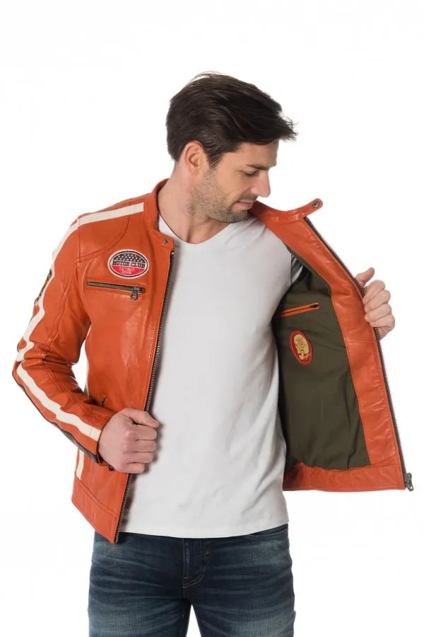 Chaqueta Hombre Daytona Oliver Sheep Atlas Veg Burnt Orange