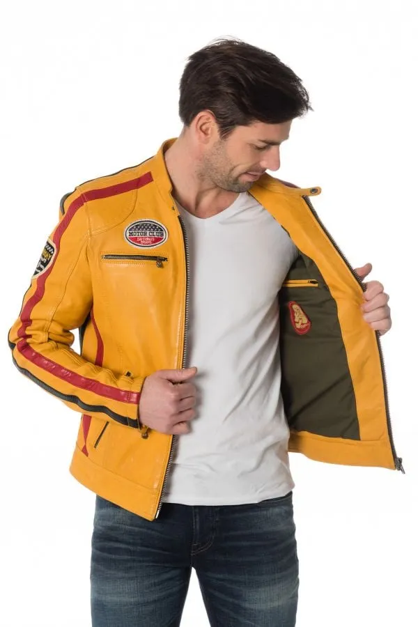 Chaqueta Hombre Daytona Oliver Sheep Atlas Veg Solano Yellow