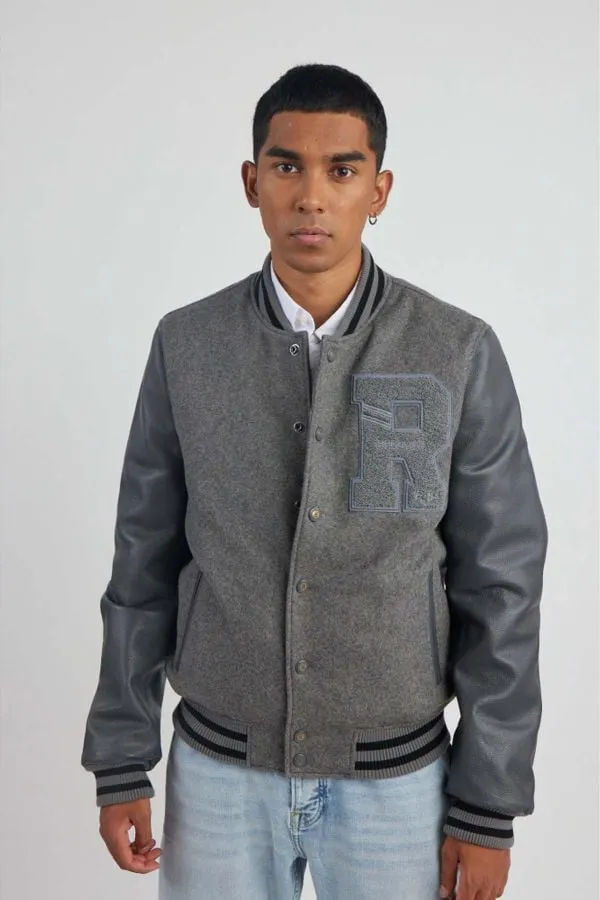 Chaqueta Hombre Redskins Oxford Hatch Grey