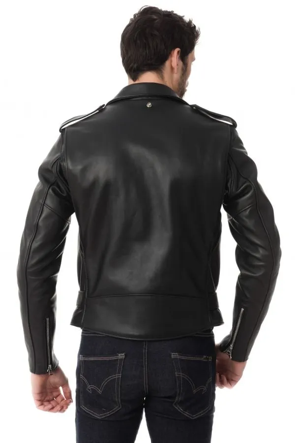 Chaqueta Hombre Schott Perf 618 Noir