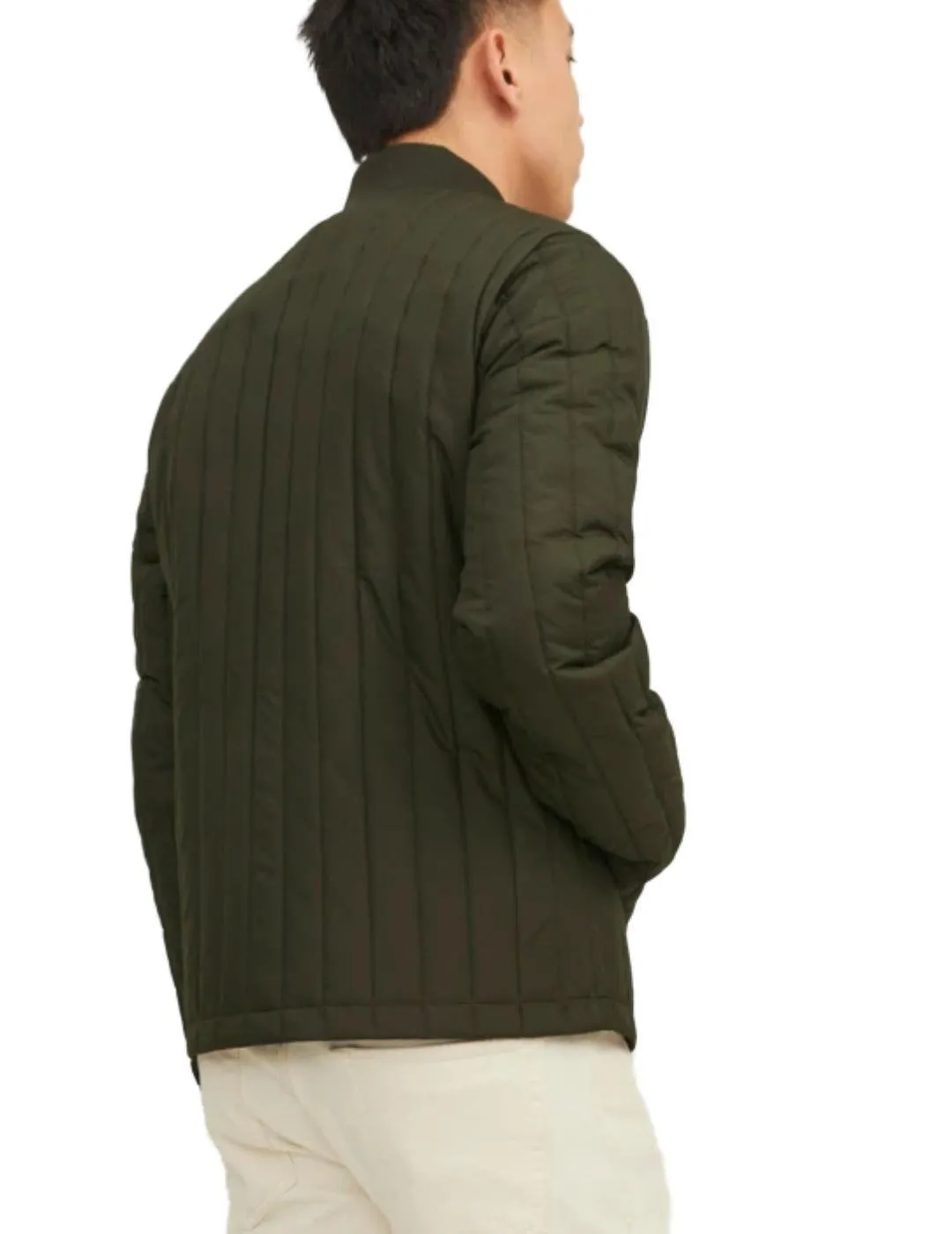 Chaqueta Jack&Jones City verde sin capucha para hombre