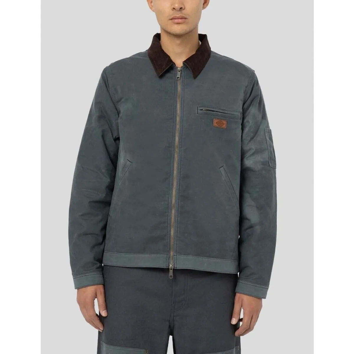 CHAQUETA  LUCAS WAXED JACKET  CHARCOAL GREY