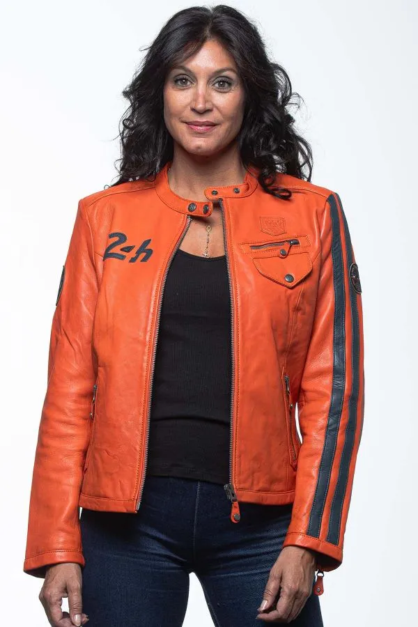 Chaqueta Mujeres 24H Le Mans Riley4 Orange