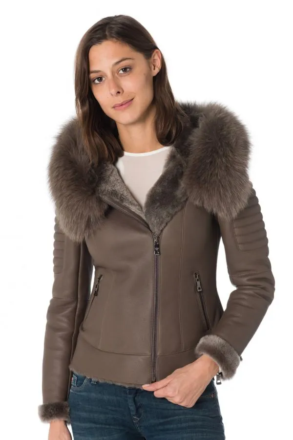 Chaqueta Mujeres Giovanni Betta Taupe