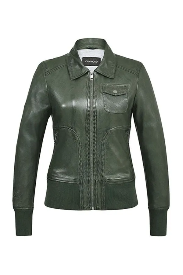 Chaqueta Mujeres Oakwood Girl Vert Fonce 523