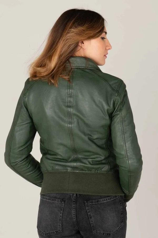 Chaqueta Mujeres Oakwood Girl Vert Fonce 523