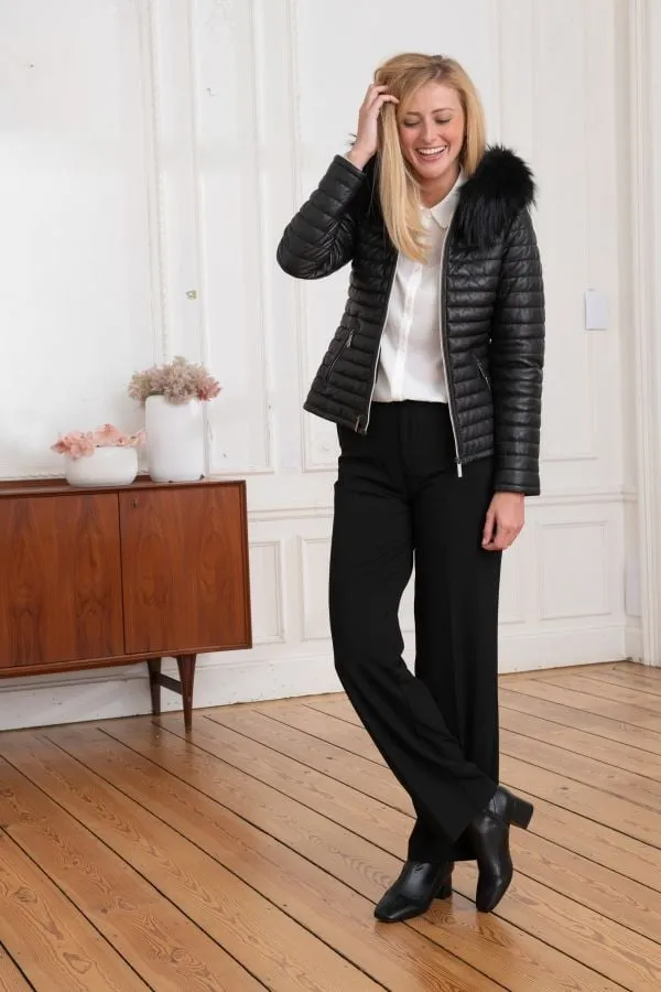 Chaqueta Mujeres Oakwood Happy 1 Luxe Noir 501