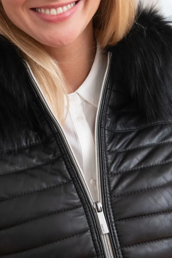 Chaqueta Mujeres Oakwood Happy 1 Luxe Noir 501