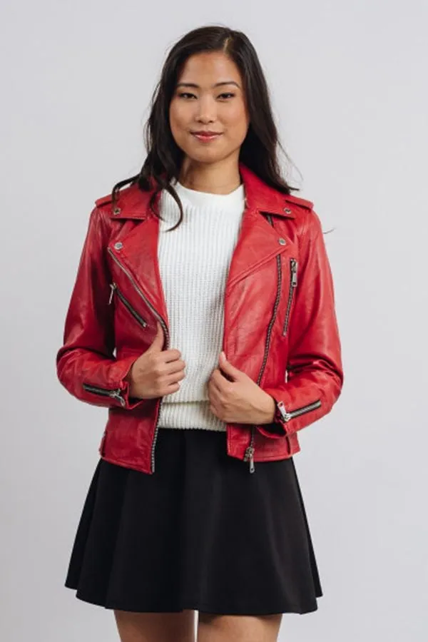 Chaqueta Mujeres Redskins Jutta Tripway Red