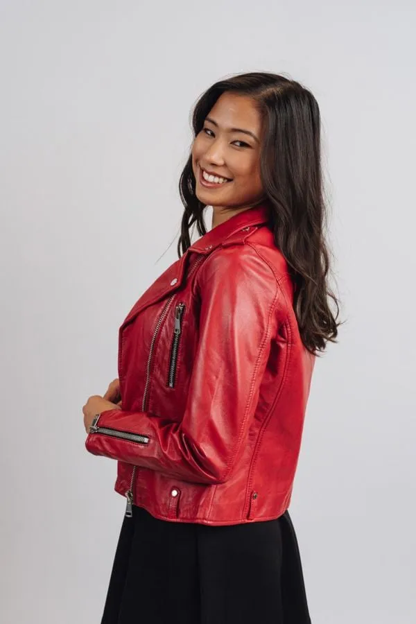 Chaqueta Mujeres Redskins Jutta Tripway Red