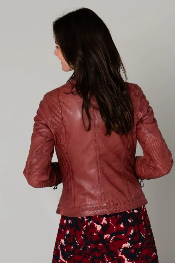 Chaqueta Mujeres Rose Garden Kelly Lamb Ruby Redwine