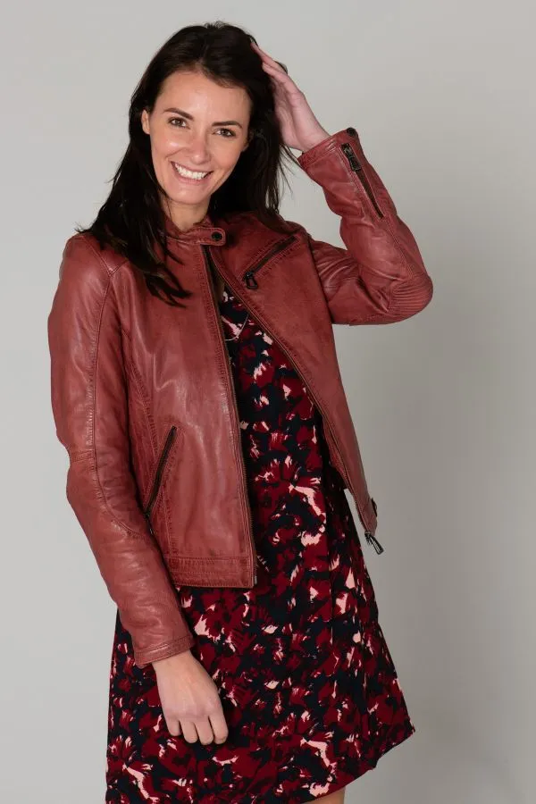 Chaqueta Mujeres Rose Garden Kelly Lamb Ruby Redwine