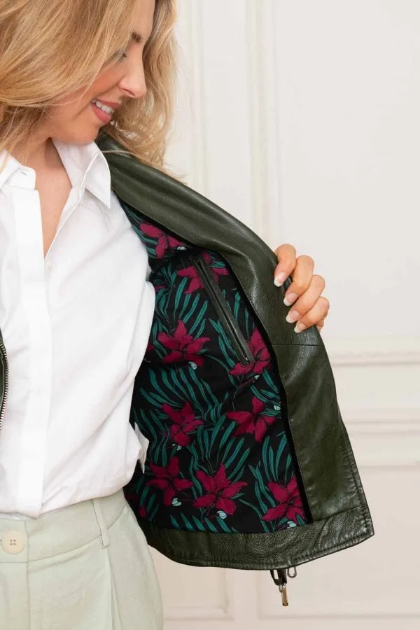 Chaqueta Mujeres Rose Garden Paula Lamb Vita Kaki