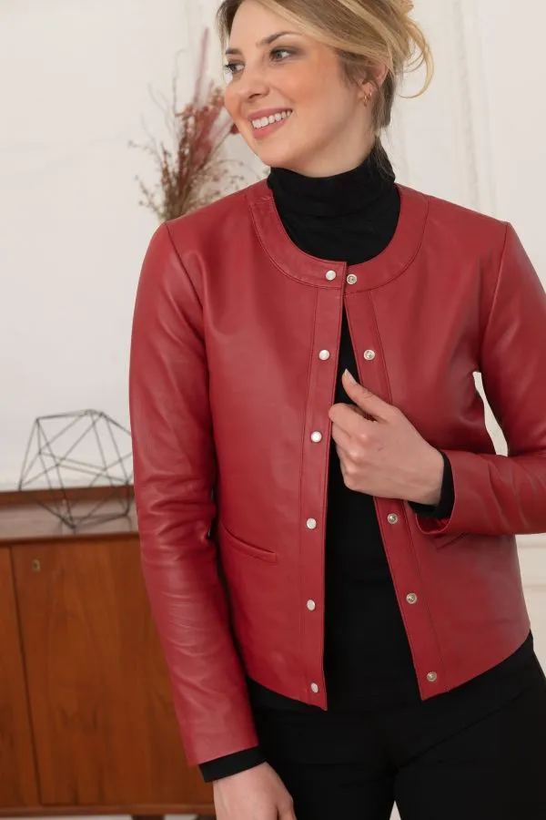 Chaqueta Mujeres Serge Pariente Caroline Red