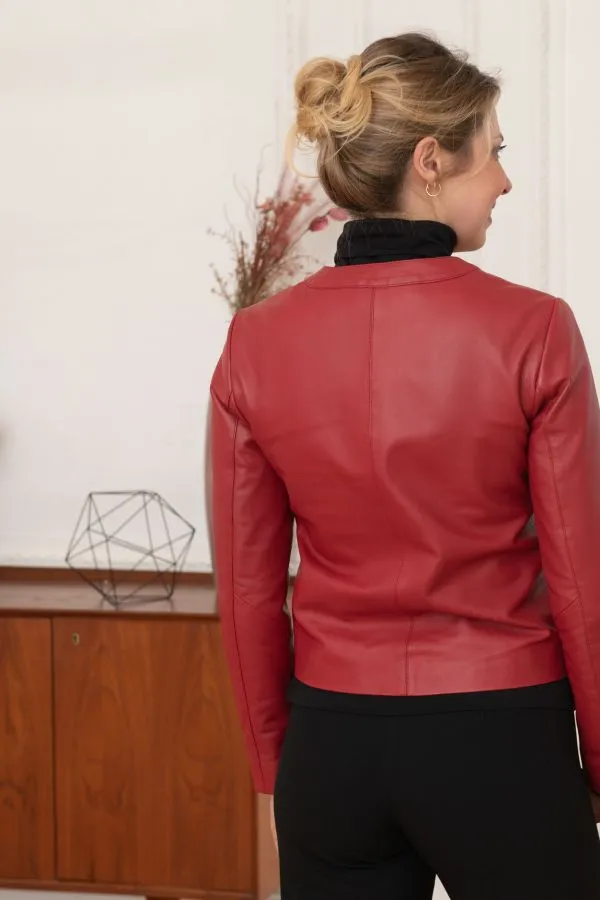 Chaqueta Mujeres Serge Pariente Caroline Red