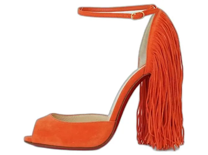 Christian Louboutin Zapatos de tacón Naranja 