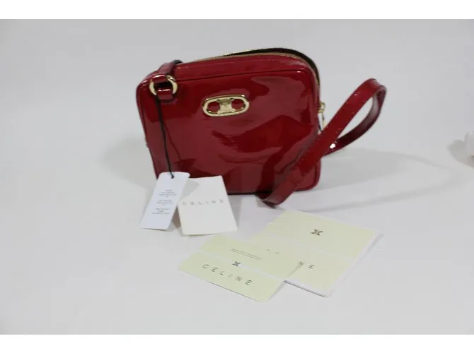 Céline Bolsos de mano Roja 