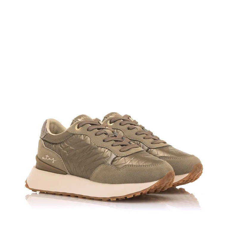 Deportivas Sport de Mujer MTNG GOLDEN Marron 55568