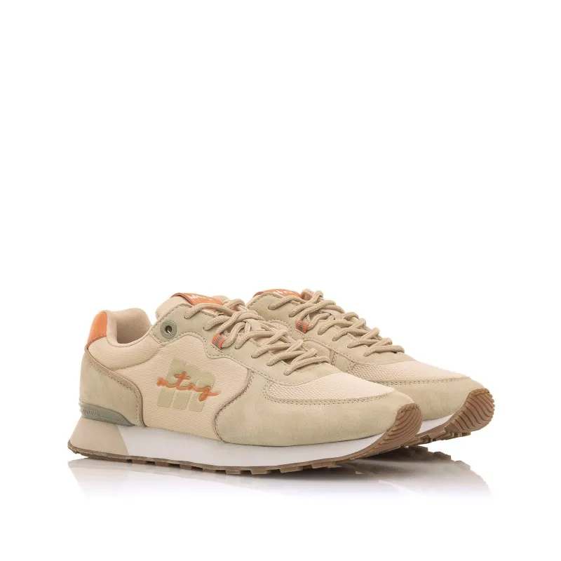 Deportivas Sport de Mujer MTNG JOGGO Beige 56213