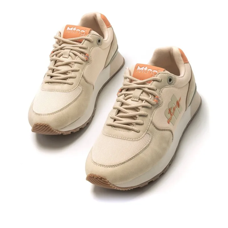 Deportivas Sport de Mujer MTNG JOGGO Beige 56213