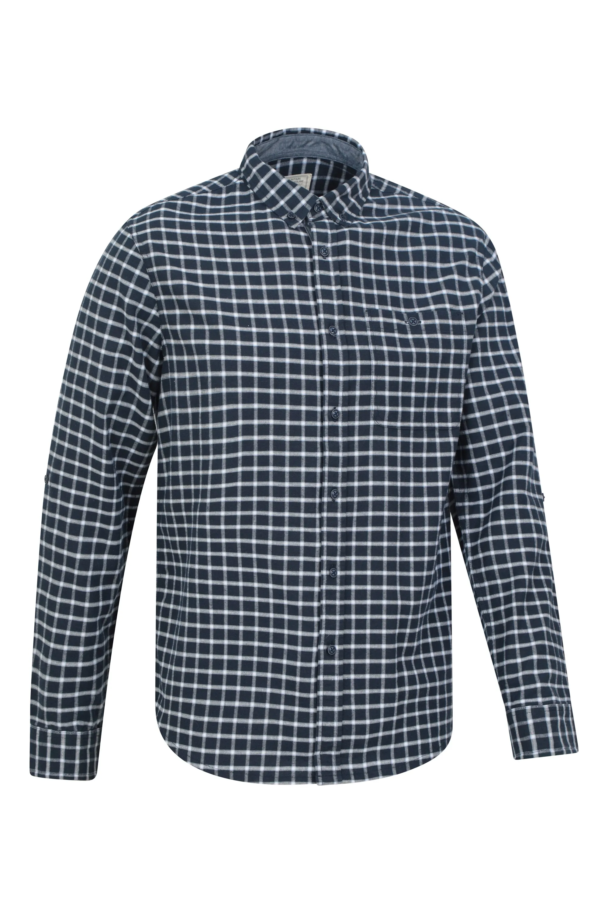 Driftwood Check Camisa de manga larga hombre