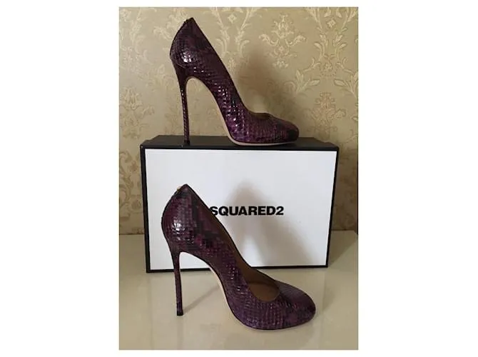 Dsquared2 Zapatos de tacón Morado oscuro 