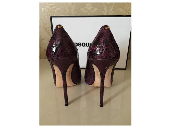 Dsquared2 Zapatos de tacón Morado oscuro 