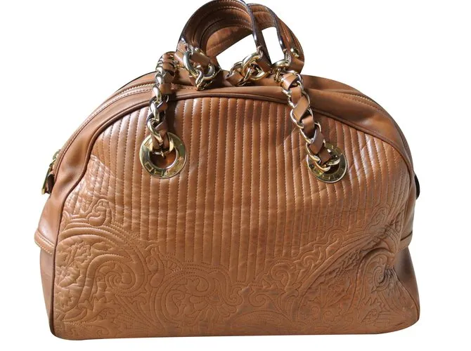 Etro Bolsos de mano Castaño 