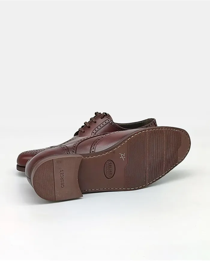 GEORGES Zapato cordones picado