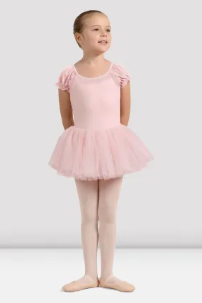 Girls Mirella Miami Cap Sleeve Tutu Dress