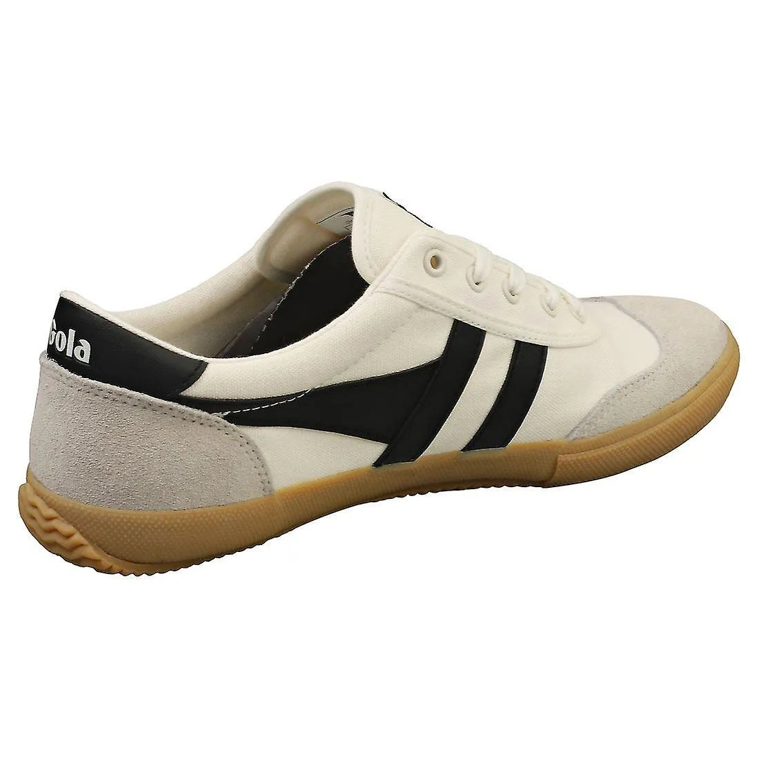 Gola Badminton Zapatillas Casual Hombre en Blanco Roto Negro