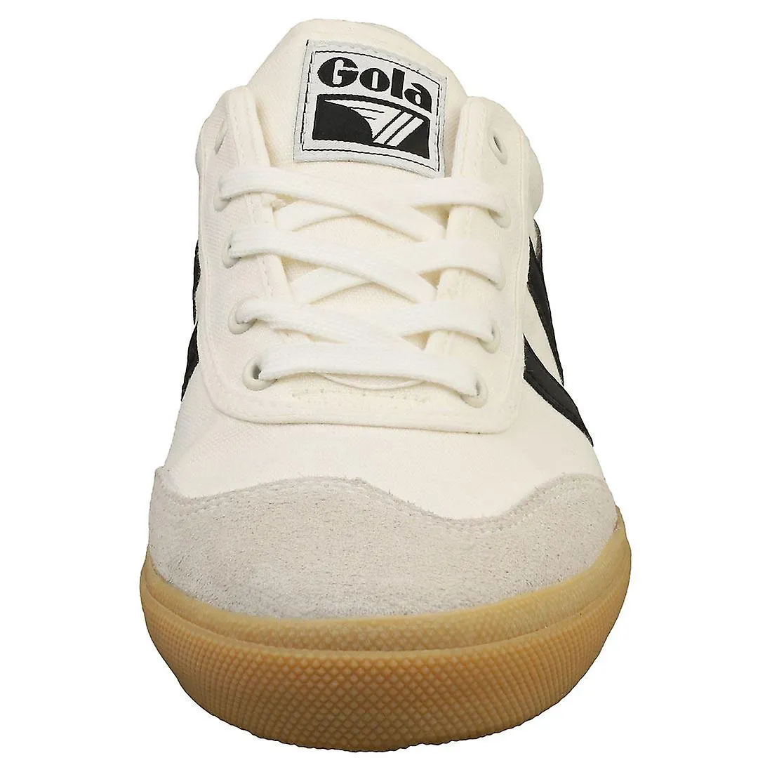 Gola Badminton Zapatillas Casual Hombre en Blanco Roto Negro