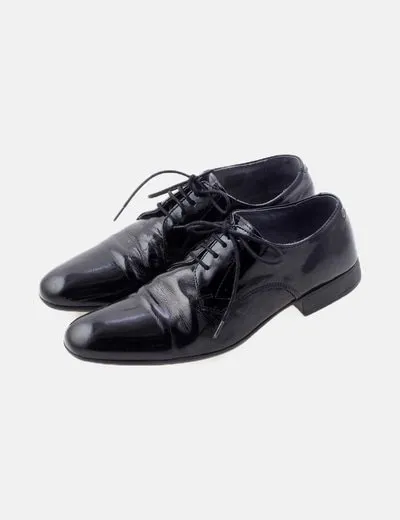 HUPA Zapato oxford negro