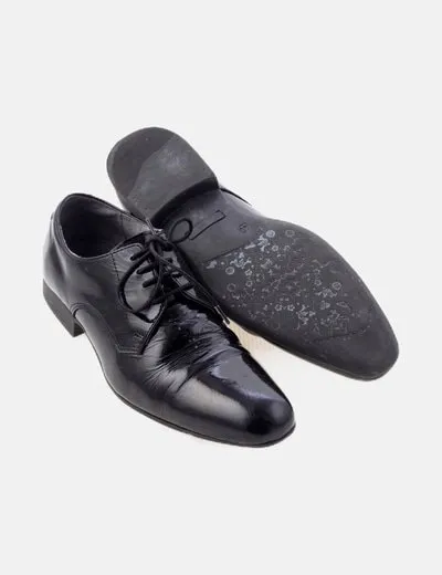 HUPA Zapato oxford negro