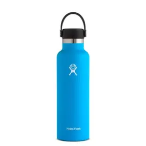 HYDRO FLASK  STANDARD MOUTH Botella térmica con tapa Flex Cap  de 621 ml/21 oz  color Pacifico