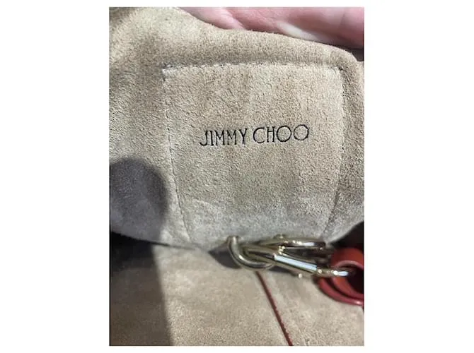 JIMMY CHOO Mochilas T. Cuero Naranja 